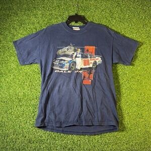 Vintage Dale Jr #88 NASCAR National Guard Graphic Tee Large Chase Authentics